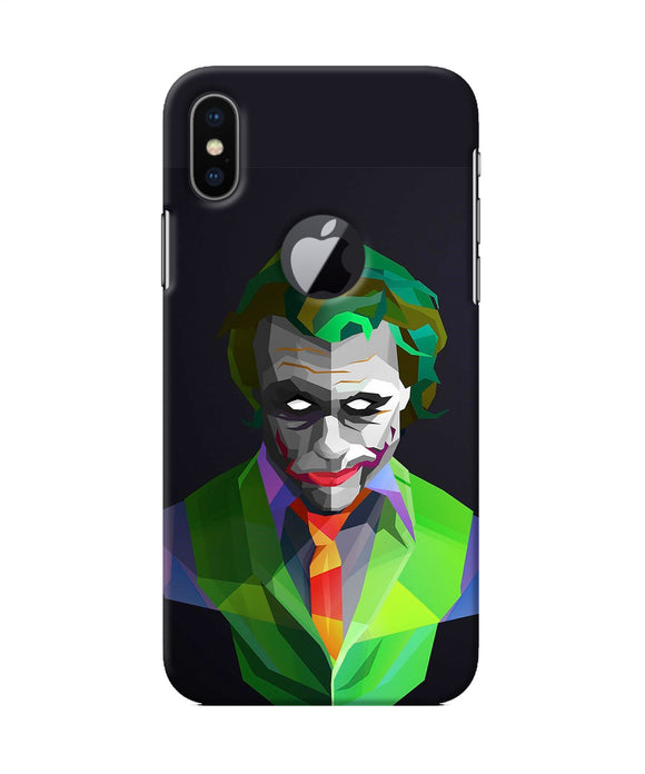 Abstract Joker Iphone X Logocut Back Cover