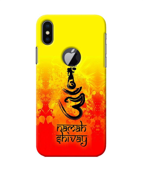 Om Namah Shivay Iphone X Logocut Back Cover