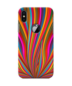 Colorful Pattern Iphone X Logocut Back Cover