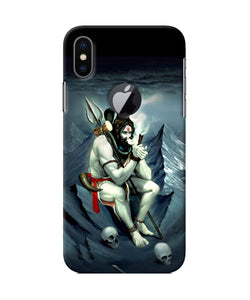 Lord Shiva Chillum Iphone X Logocut Back Cover