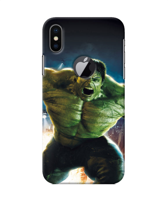Hulk Super Hero Iphone X Logocut Back Cover
