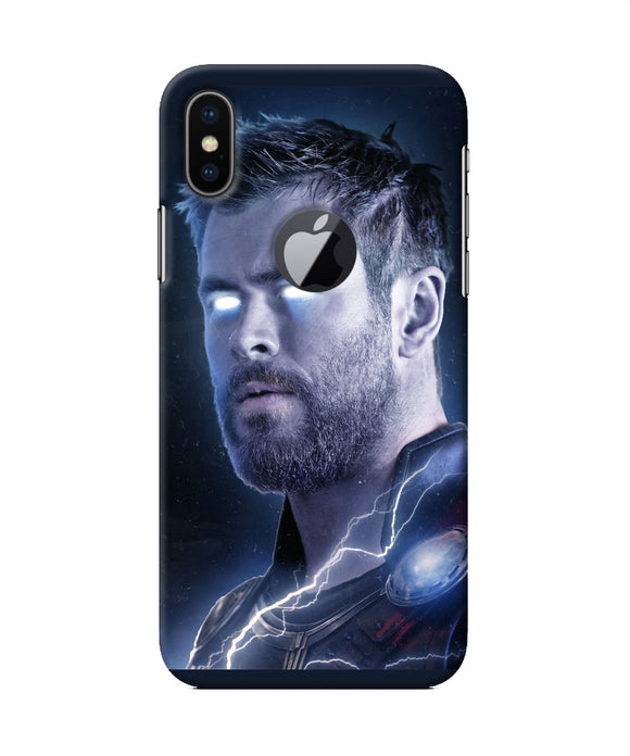 Thor Ragnarok Iphone X Logocut Back Cover