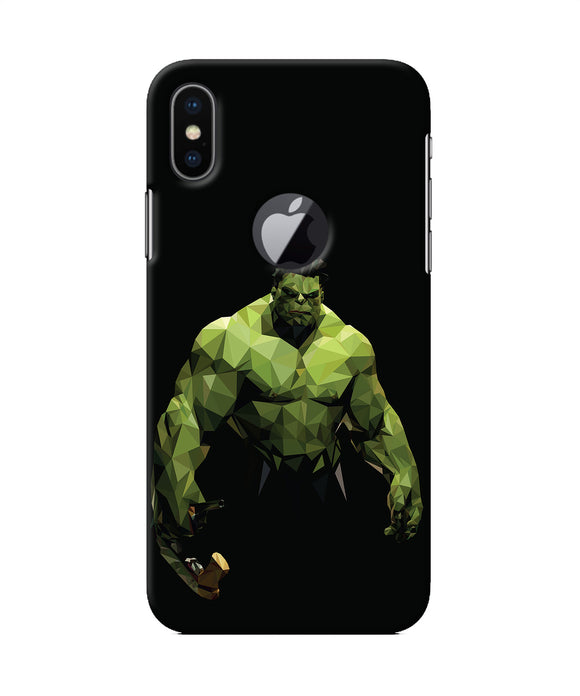 Abstract Hulk Buster Iphone X Logocut Back Cover