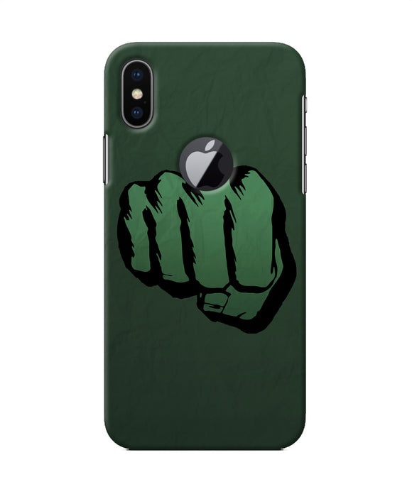 Hulk Smash Logo Iphone X Logocut Back Cover