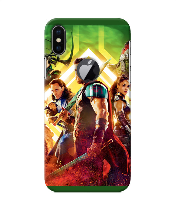 Avengers Thor Poster Iphone X Logocut Back Cover