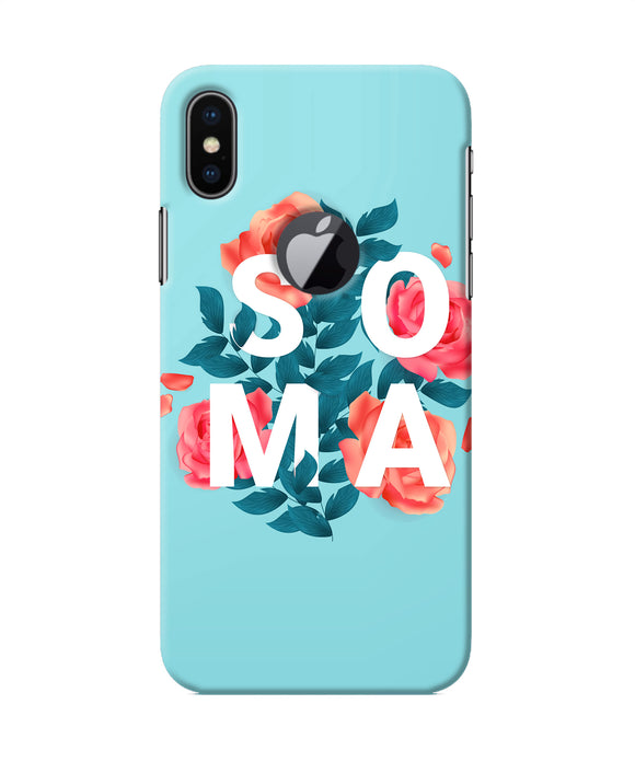 Soul Mate One Iphone X Logocut Back Cover