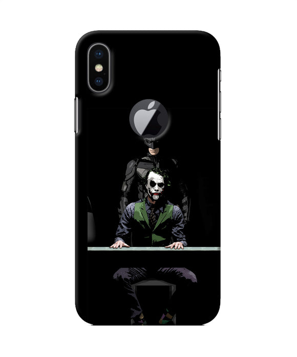 Batman Vs Joker Iphone X Logocut Back Cover