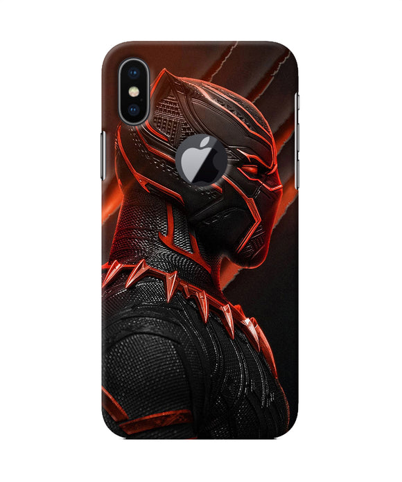 Black Panther Iphone X Logocut Back Cover