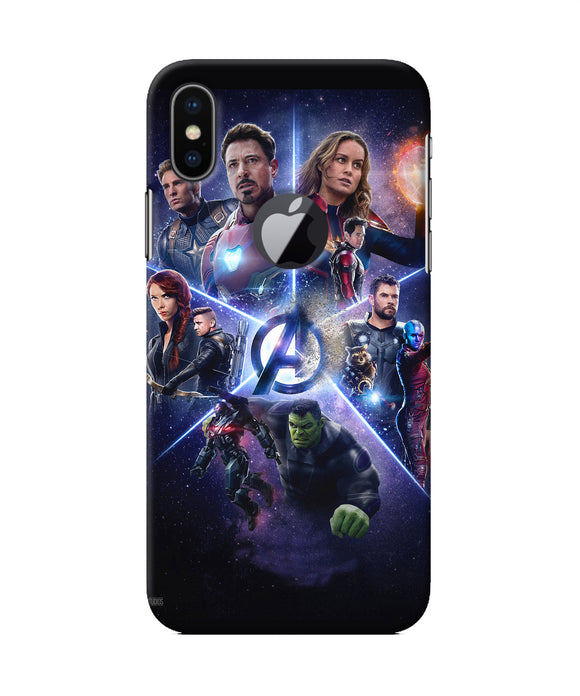 Avengers Super Hero Poster Iphone X Logocut Back Cover