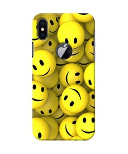 Smiley Balls Iphone X Logocut Back Cover