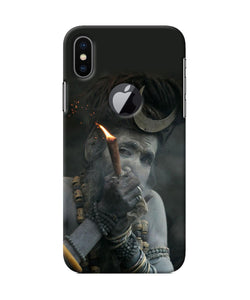 Aghori Chillum Iphone X Logocut Back Cover