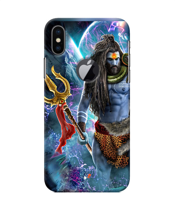 Lord Shiva Universe Iphone X Logocut Back Cover