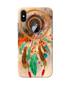 Feather Craft Iphone X Logocut Back Cover