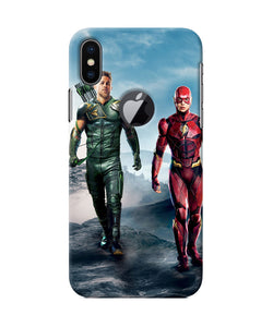 Flash Running Iphone X Logocut Back Cover