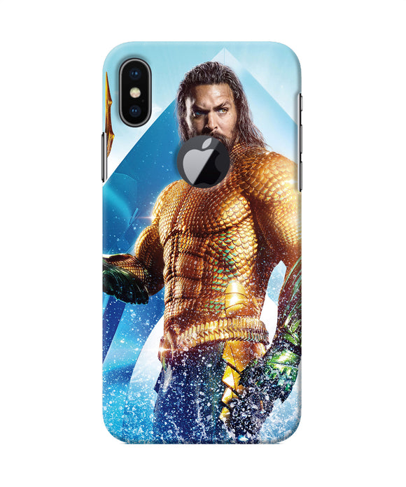 Aquaman Water Poster Iphone X Logocut Back Cover