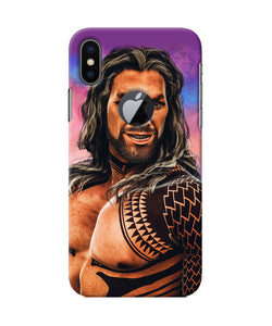 Aquaman Sketch Iphone X Logocut Back Cover