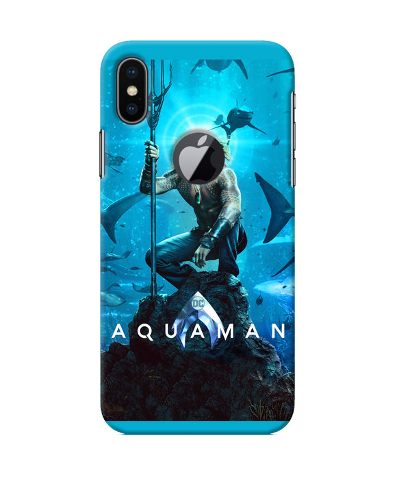 Aquaman Underwater Iphone X Logocut Back Cover