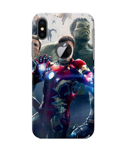 Avengers Space Poster Iphone X Logocut Back Cover