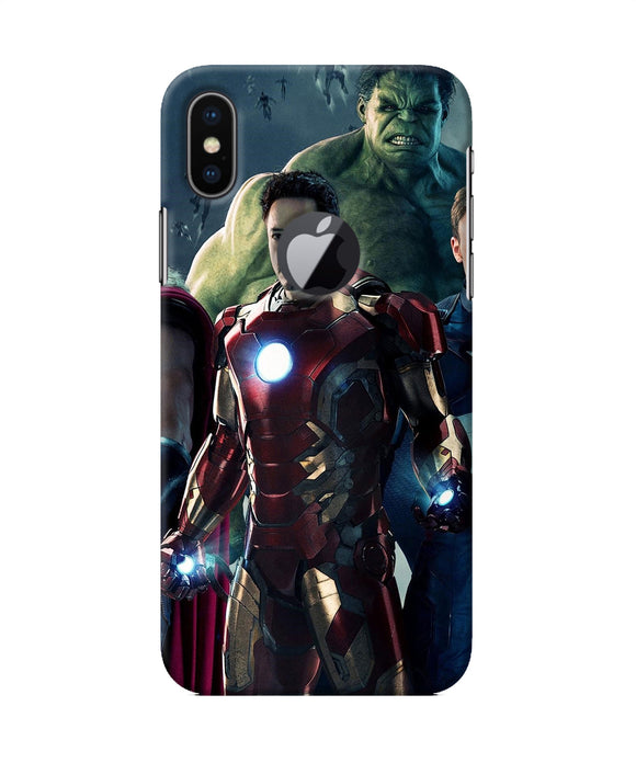 Ironman Hulk Space Iphone X Logocut Back Cover