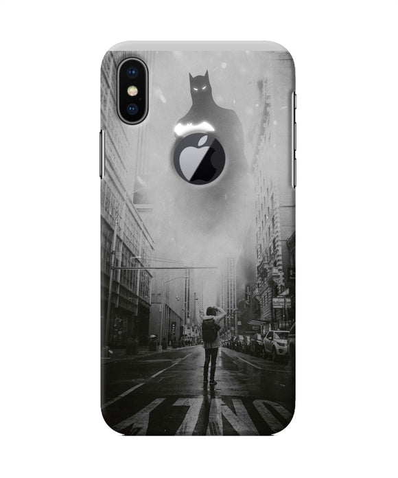 Batman City Knight Iphone X Logocut Back Cover