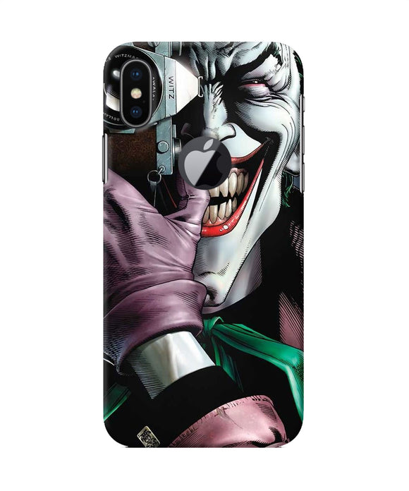Joker Cam Iphone X Logocut Back Cover
