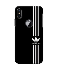 Adidas Strips Logo Iphone X Logocut Back Cover