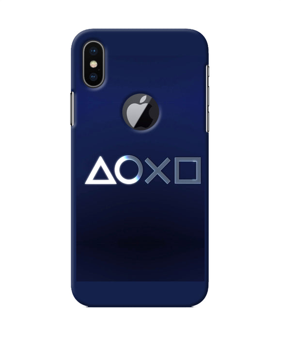 Aoxo Logo Iphone X Logocut Back Cover