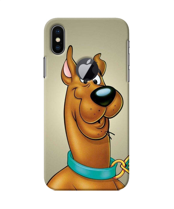 Scooby Doo Dog Iphone X Logocut Back Cover