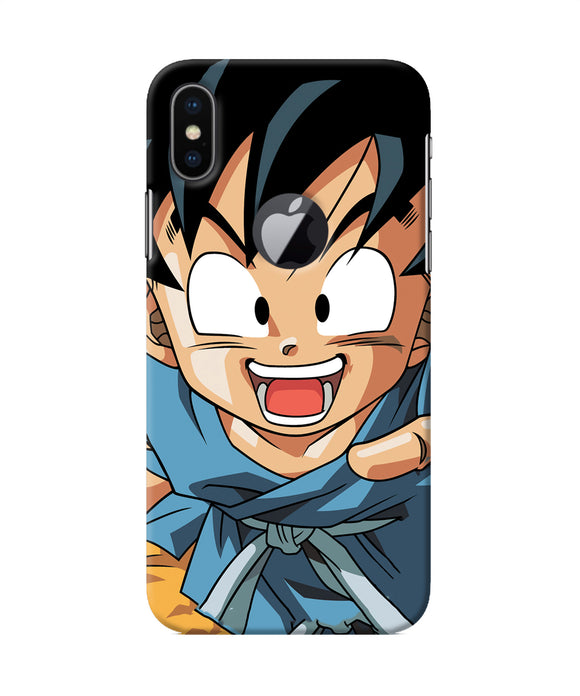 Goku Z Character Iphone X Logocut Back Cover