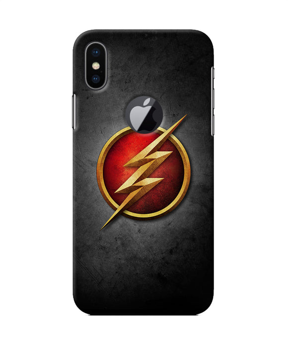 Flash Logo Iphone X Logocut Back Cover