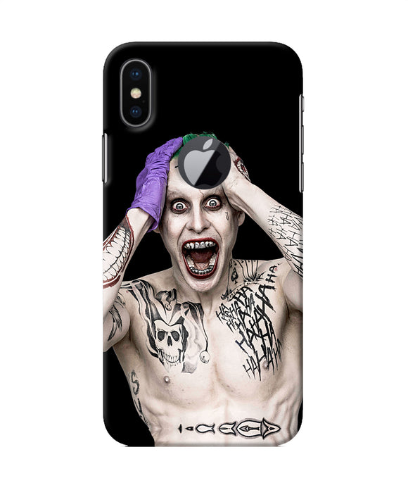 Tatoos Joker Iphone X Logocut Back Cover