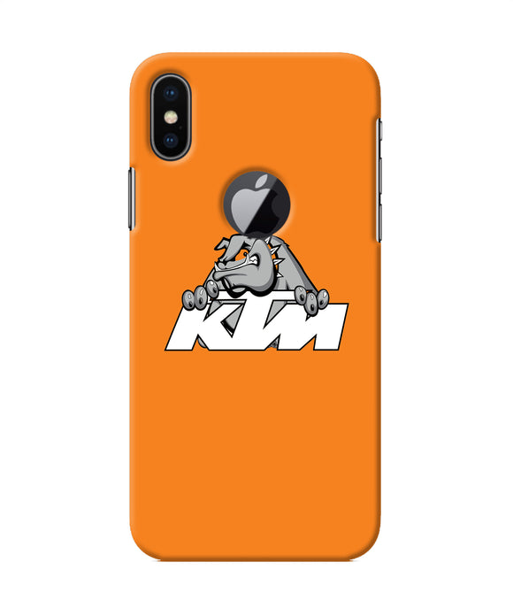 Ktm Dog Logo Iphone X Logocut Back Cover