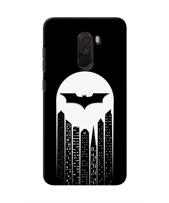 Batman Gotham City Poco F1 Real 4D Back Cover