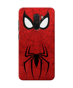 Spiderman Eyes Poco F1 Real 4D Back Cover