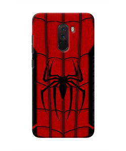 Spiderman Costume Poco F1 Real 4D Back Cover