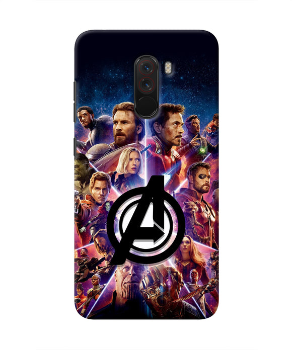 Avengers Superheroes Poco F1 Real 4D Back Cover