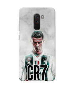 Christiano Football Poco F1 Real 4D Back Cover