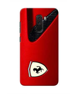 Ferrari Hood Poco F1 Real 4D Back Cover