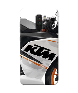 KTM Bike Poco F1 Real 4D Back Cover