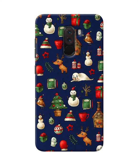 Canvas Christmas Print Poco F1 Back Cover