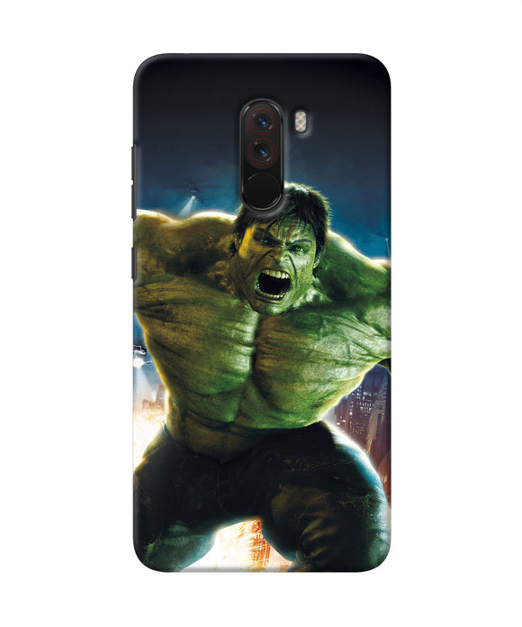 Hulk Super Hero Poco F1 Back Cover