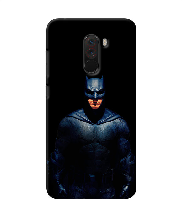 Batman Dark Knight Poster Poco F1 Back Cover