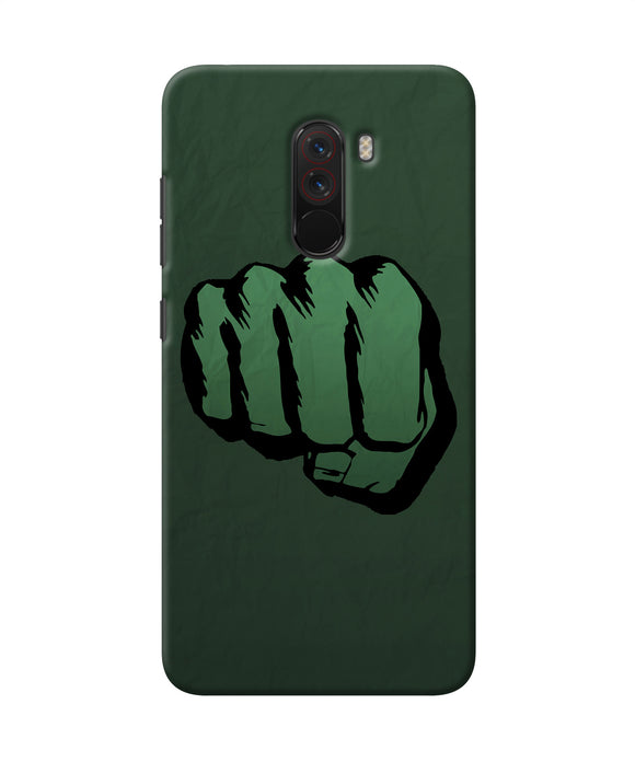 Hulk Smash Logo Poco F1 Back Cover