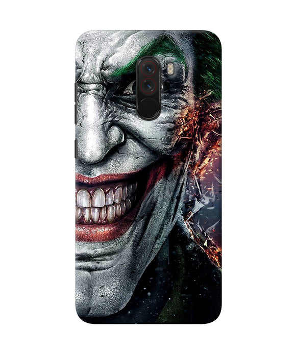 Joker Half Face Poco F1 Back Cover