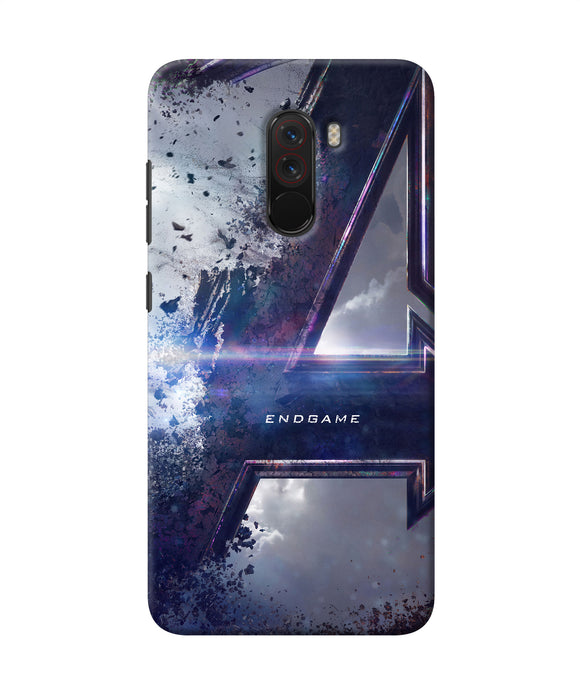 Avengers End Game Poster Poco F1 Back Cover