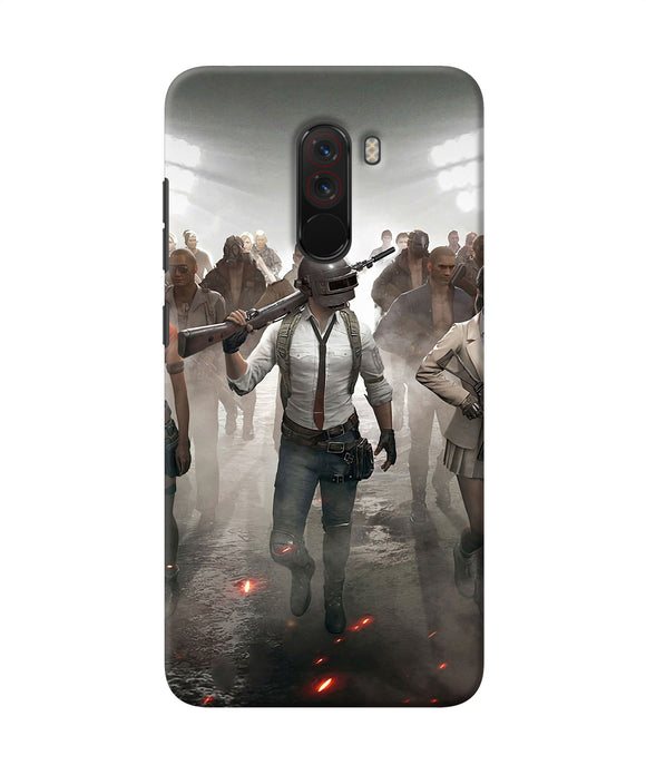 Pubg Fight Over Poco F1 Back Cover