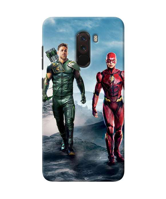 Flash Running Poco F1 Back Cover