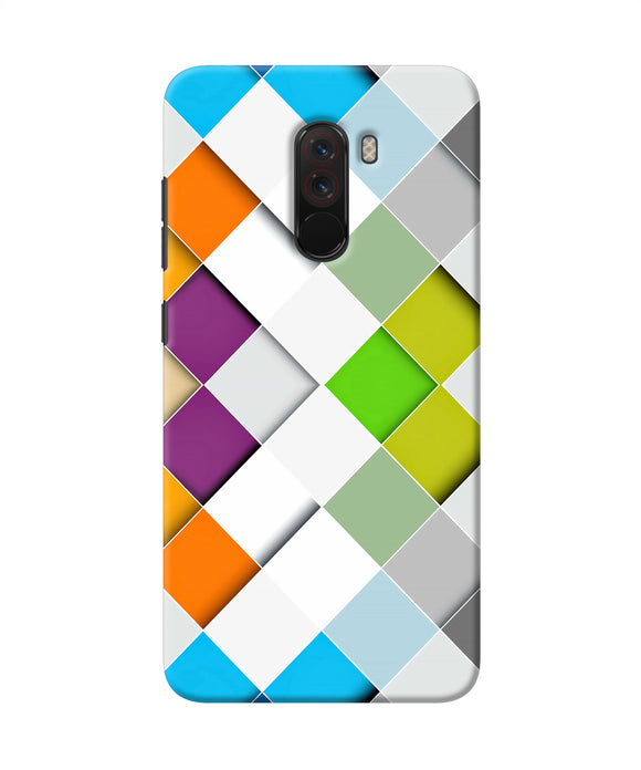 Abstract Color Box Poco F1 Back Cover