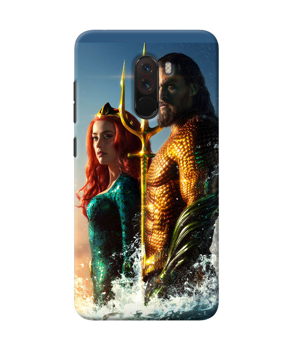 Aquaman Couple Poco F1 Back Cover