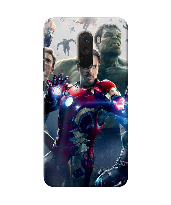 Avengers Space Poster Poco F1 Back Cover